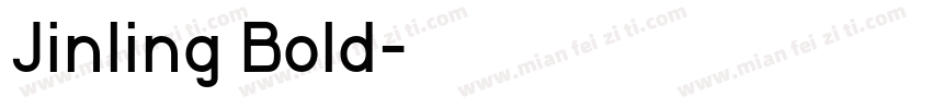 Jinling Bold字体转换